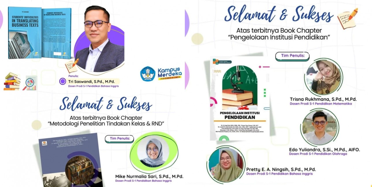Dosen STKIP Muhammadiyah Sungaipenuh Berlomba-lomba Terbitkan Buku